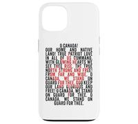 The Canadian National Anthem Beautiful Historical Case for iPhone 13