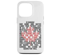 The Canadian National Anthem Beautiful Historical Case for iPhone 13 Pro