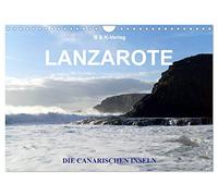 The Canary Islands - Lanzarote UK-Version (Wall Calendar 2026 DIN A4 Landscape), CALVENDO 12 Month Wall Calendar