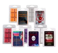 The Candle Daddy Halloween Horror Movie 5 Pack - 5 Amazingly Spooky Wax Melts - 30 Total Cubes - 10 Total Ounces - Fun Scary Gift October Fall Autumn