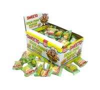 The Candy Castle Mr Squeezy Gel 12x70g | Mini Burger Shaped Gel Candy | Fruit Flavoured Gummy Sweets | 60 Count