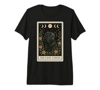 The Cane Corso Dog Tarot Card Witchy Moon Premium T-Shirt