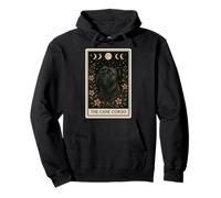 The Cane Corso Dog Tarot Card Witchy Moon Pullover Hoodie