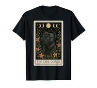 The Cane Corso Dog Tarot Card Witchy Moon T-Shirt