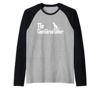 The CaneCorsoFather - Italian Mastiff Cane Corso Dad Raglan Baseball Tee