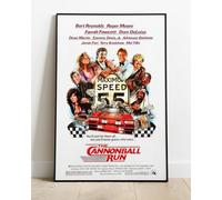 The Cannonball Run/King Size Poster - 36"x24" - Slightly Larger Than A1 - Bring Your Walls To Life !! / UC1063