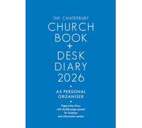 The Canterbury Church Book and Desk Diary 2026 A5 Personal Organiser Edition