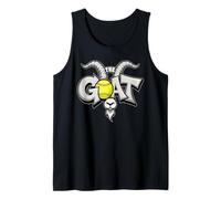 The Capricorn Symbol Goat Soft Ball Softball Sports Team Art Tank Top