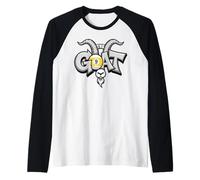 The Capricorn Symbol Word Goat Pool 9-Ball Billiards Team Raglan Baseball Tee