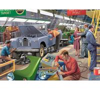 Falcon The Car Factory, 1000 Piece Jigsaw Puzzle for Adults - Beautifully Illustrated 1000Pc Adult Jigsaws, Fun Present & Activity for Home, Puzzles for Rainy Days, Birthday Jumbo