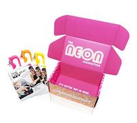 The Car Seat Key - Original Car Seat Key Chain Buckle Release Tool - Easy Unbuckle Opener Aid for Nails, Parents, Grandparents & Older Children by NAMRA Made in USA (3 Pack, Neon Collection)