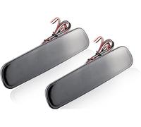 The car taillight Components For Toyota for cruiser 100 1991-2013 Warning Lamp Brake Tail Car Accessories(Black)