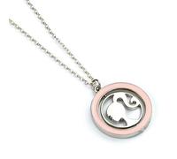 The Carat Shop Barbie Spinning Silhouette Necklace