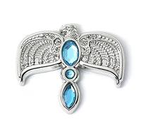 Harry Potter Diadem Pin Badge with Crystals - Zinc / Copper / Aluminium