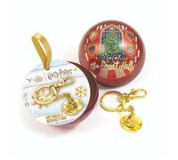 Harry Potter Official Deck The Great Hall Christmas Bauble with Sorting Hat Keyring