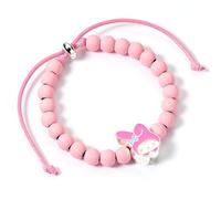 The Carat Shop Hello Kitty Pink Beaded Bracelet with My Melody Charm