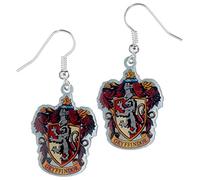 Harry Potter Gryffindor Crest Drop Earrings - Zinc / Copper / Aluminium