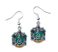 Harry Potter Slytherin Crest Drop Earrings - Zinc / Copper / Aluminium