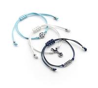 The Carat Shop Tottenham Hotspur Friendship Bracelet Set of 3