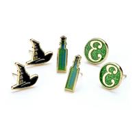 The Carat Shop Wicked Hat, Potion and E logo Stud Earring Set