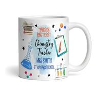 The Card Zoo Chemistry Teacher Present Thank You School Coffee Tea Cup Personalised Mug - Personalised Gift