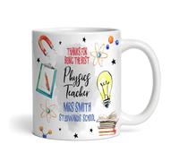 The Card Zoo Physics Teacher Present Thank You School Coffee Tea Cup Personalised Mug - Personalised Gift