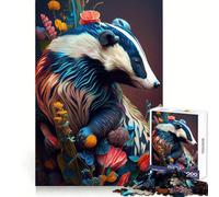 The Careful Badger 1000 Piece Jigsaws for Teenagers Puzzle Wise Think Toy Simple Fun Tight Cut Santa Wish Pick (50x75cm)