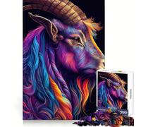 The Careful Capricorn 1000 Piece Jigsaw Puzzles for Teenagers Logic Sense Toy Peaceful Fun Smooth Edge Creative Gift (38x26cm)