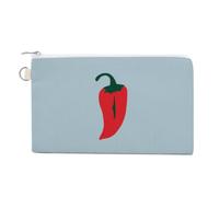 The Carolina Reaper Chili Coin Purse Small Wallets with Zippered Key Ring Cute Wallet