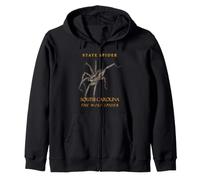 The Carolinas Territory Wolf Spider Zip Hoodie