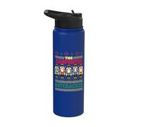 The Carpenter Nutcracker Funny Christmas Carpenter Stainless Steel Insulated Water Bottle
