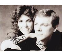 The Carpenters, Karen & Richard 8 X 10 Photo Autograph on Glossy Photo Paper