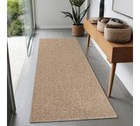 the carpet Cairo - Outdoor rug, weather-resistant, natural jute look with loop design, durable, easy-care, for balcony, terrace & garden, 80 x 250 cm
