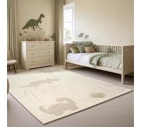 the carpet Elisa Kids Rug for Children's Room, Children's Rug, Play Mat, Easy Care, Durable, Dino, 160 x 220 cm