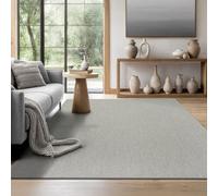 the carpet Mistra Robust Outdoor Rug, Modern, Weatherproof and UV-Resistant, for Balcony, Patio and Conservatory, But Also Suitable for Kitchen or Dining Room, Grey, 140 x 200 cm