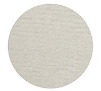 the carpet Premium Wool Handwoven Carpet, Natural Fiber Wool Rug, Elegance in Scandinavian Flat Weave Style, Cream, 200 cm round