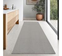 the carpet Relax Rug, Modern, Fluffy, Short Pile, Non-Slip Underside, Washable up to 30°C, Super-Soft, Fur Look, Sand, 80 x 300 cm