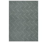 the carpet Rio - modern and soft carpet with non-slip backing and 3D look, fluffy surface, easy-care and robust, green, 140 x 200 cm