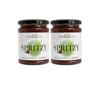 The Carved Angel Spritzy Rich Gooseberry Chutney (330g) Twin Pack