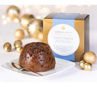 The Carved Angel - Traditional Christmas Pudding - 454g Serves 3-4, Plastic Basin