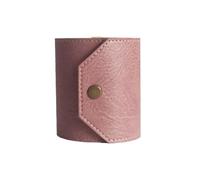 The Cash Wrap Wallet,Leather Wallet for Cash with Magnetic Bands,Fast Access Money Holder,Minimalist Cash Stuffing for Bills,Travel Card for Outdoor Travel Family (D)