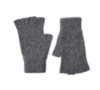 The Cashmere Choice Lomond Lambswool - Ladies Fingerless Gloves - Iona (Grey)