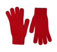 The Cashmere Choice Lomond Lambswool - Men's Gloves - Munro - Solid Colours (Red)