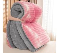 The Cashmere Lamb Quilt is Warm in Winter, The Lazy Rabbit Plush Quilt is Antistatic, Fluffy and Breathable, and Luxurious Plush Bedding(Style 3,79x91in(4kg))