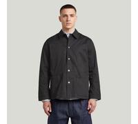 The Casper - Correct Slim Overshirt - Black - Men XL