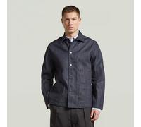 The Casper - Correct Slim Selvedge Overshirt - Dark blue - Men L