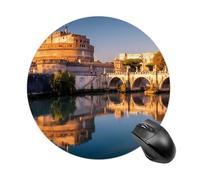 The Castle SantAngelo Funny Mouse Pad 8" Stylish Non-Slip Mousepad Mats
