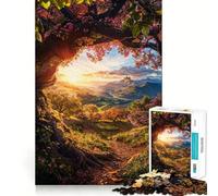 The Castle's Call 1000 Pieces Jigsaw Puzzles for Teenagers Cognitive Toy Gentle Leisure Pattern Assembly Fine Art Piece (38x26cm)