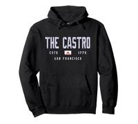The Castro District San Francisco California Field Pullover Hoodie