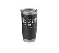 The Castro District San Francisco California Field Stainless Steel Insulated Tumbler